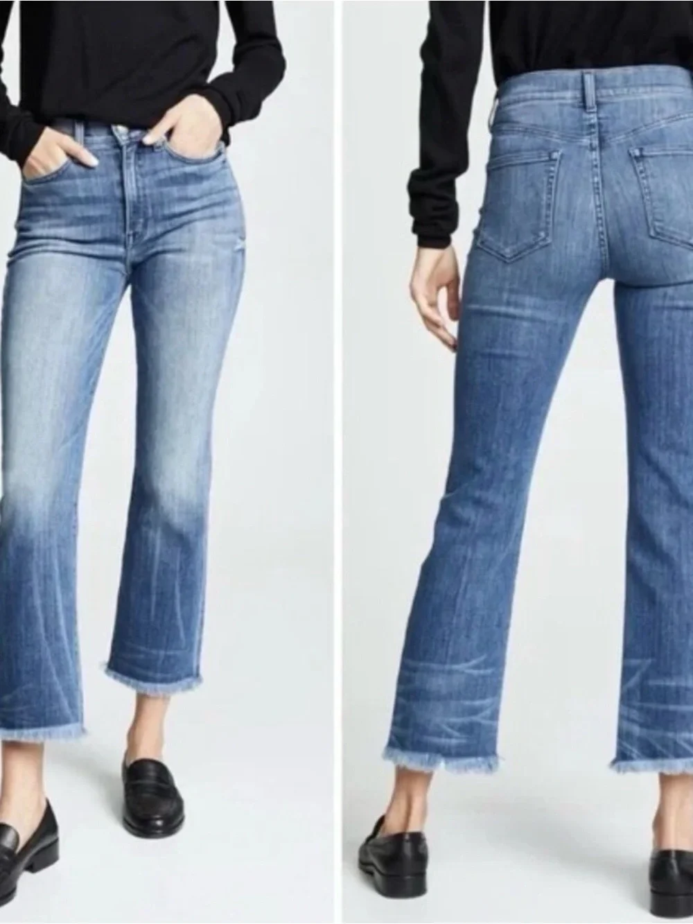 AYR The Bomb Pop Jeans Size 29 Frayed Hem Denim